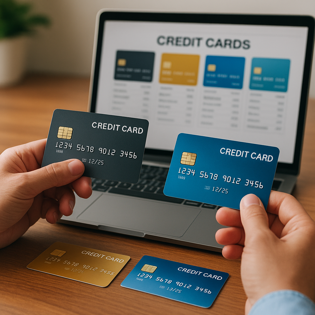 Imagem editorial moderna para U.S. credit cards